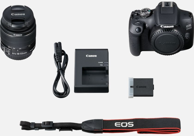 Canon EOS 2000D Digitalkamera-Kit