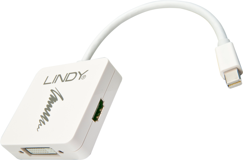 LINDY Mini-DP - HDMI/DVI-D/VGA Adapter