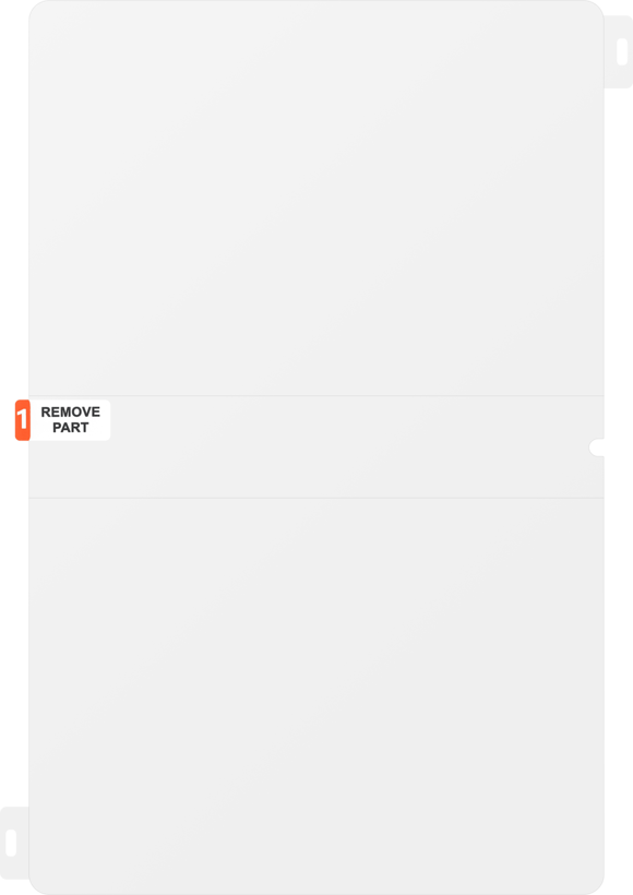 Samsung Tab S10+/S9+/S9 FE+ Schutzfolie