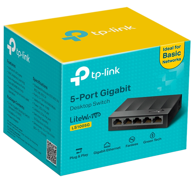 TP-LINK LiteWave LS1005G Switch
