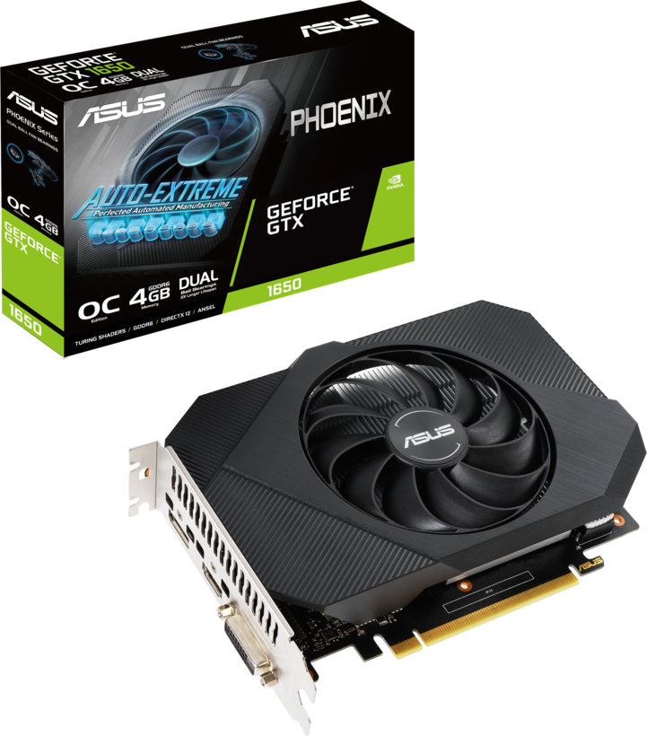 Tarjeta gr. ASUS Phoenix GeForce GTX1650