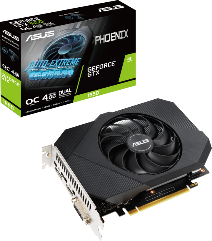 ASUS Phoenix GeForce GTX1650 Graphics Cd