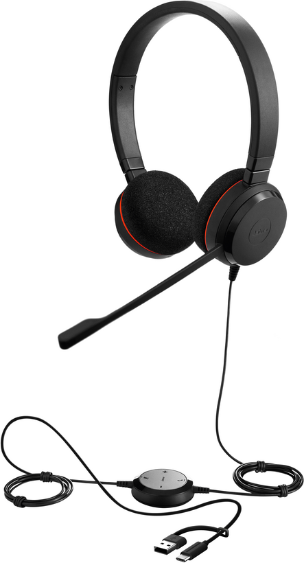 Jabra Evolve 20 UC Duo Headset