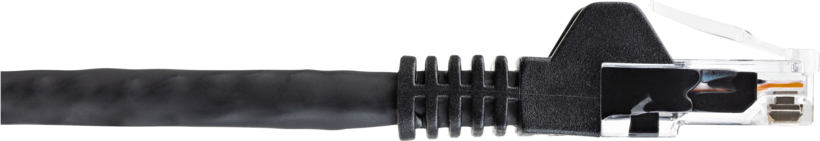 Patchkábel RJ45 U/UTP Cat6 1,5 m fekete