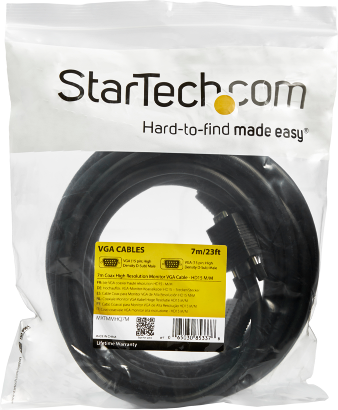 Kabel StarTech VGA 7 m