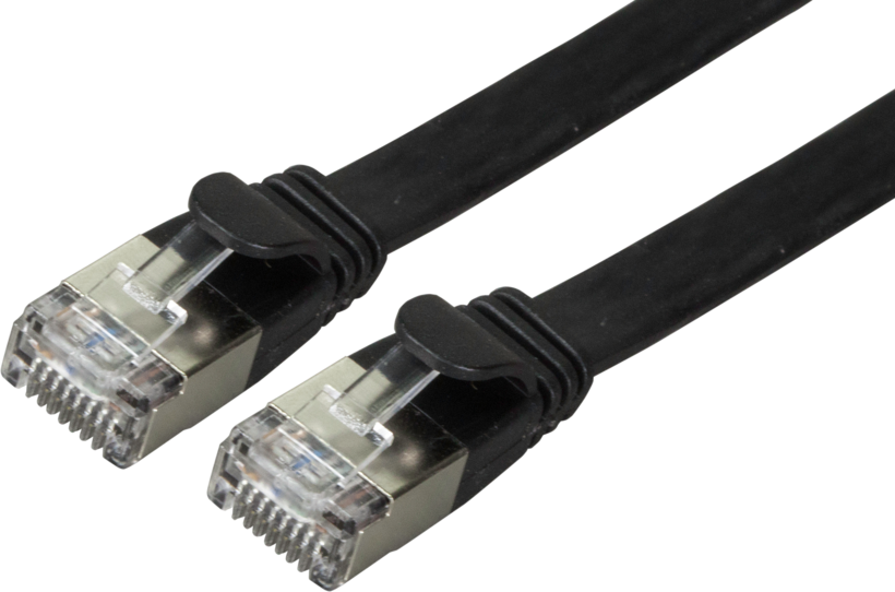 Câble patch plat RJ45 U/FTP Cat6a 3 m
