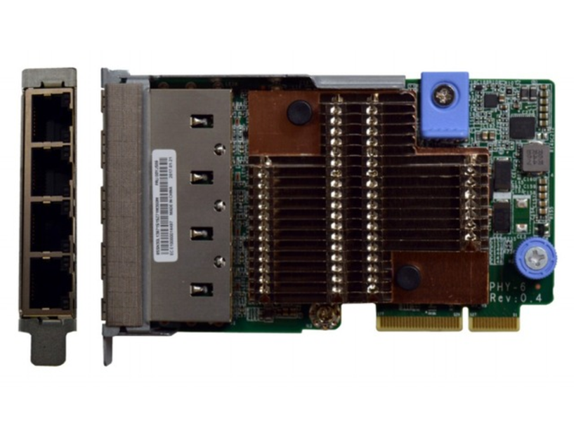 Lenovo ThinkSystem 1 GB 4-port RJ45 LOM