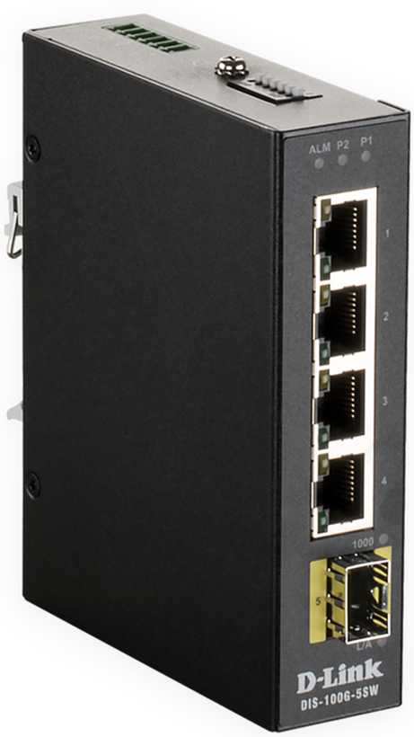 D-Link DIS-100G-5SW Industrial Switch