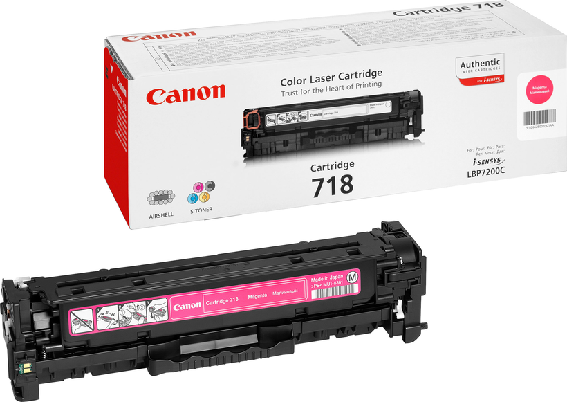 Canon 718 Toner, Magenta