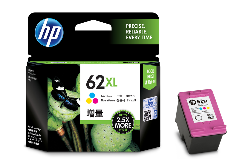 HP 62XL Ink 3-colour
