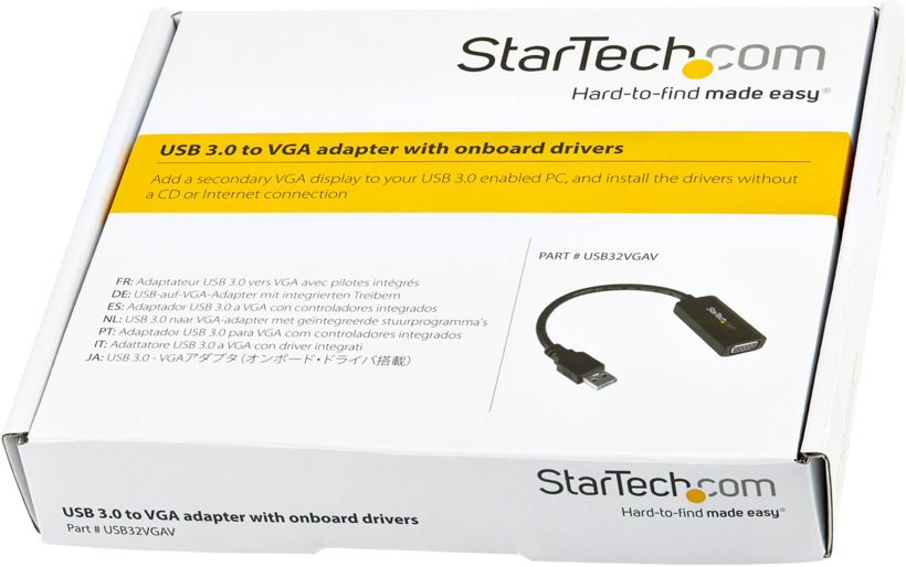 Adapter USB Typ A St - VGA Bu