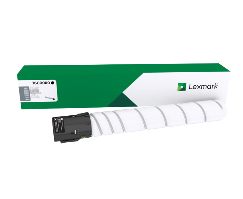 Lexmark 76C00K0 festékkazetta, fekete