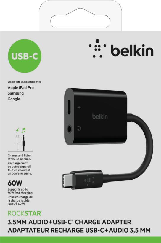 Adaptateur Belkin USB-C/Audio