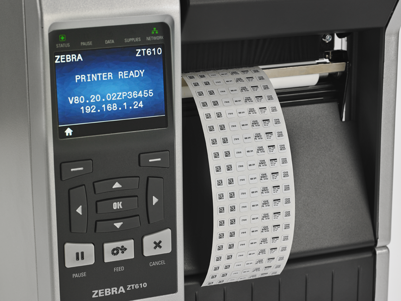 Zebra ZT610 TT 203 dpi Bluetooth Drucker
