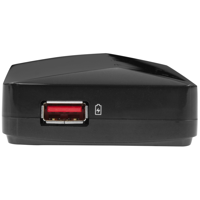 Hub 3.0 USB + adaptador CA StarTech 4pts