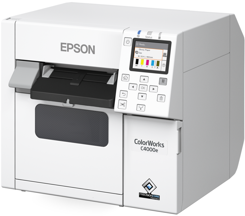 Epson ColorWorks C4000 Printer Glossy Bl