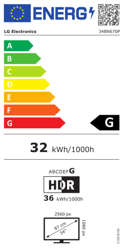 LG 34BN670P-B Monitor