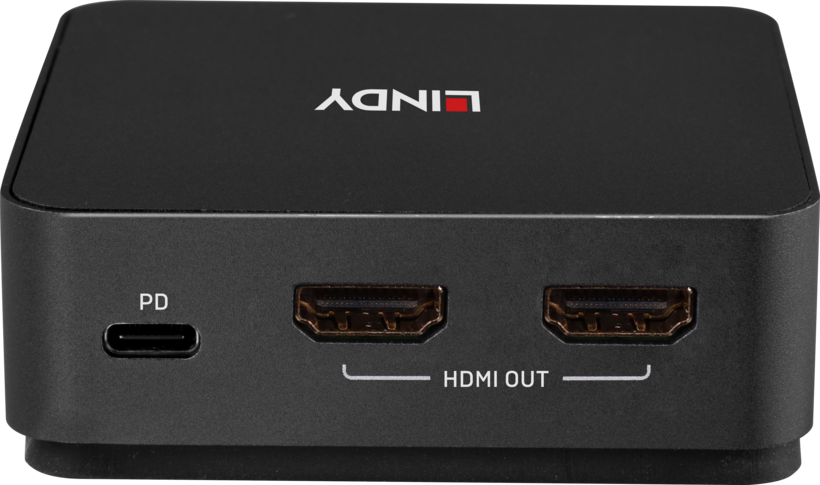 Switch KVM LINDY HDMI/type C 2 ports