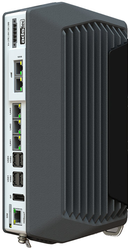 PC industriel ADS-TEC IPC9000 i5 8/128Go