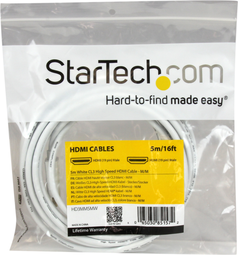 Cable StarTech HDMI 5 m