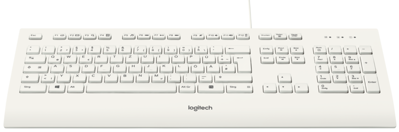 Logitech K280e Tastatur weiß
