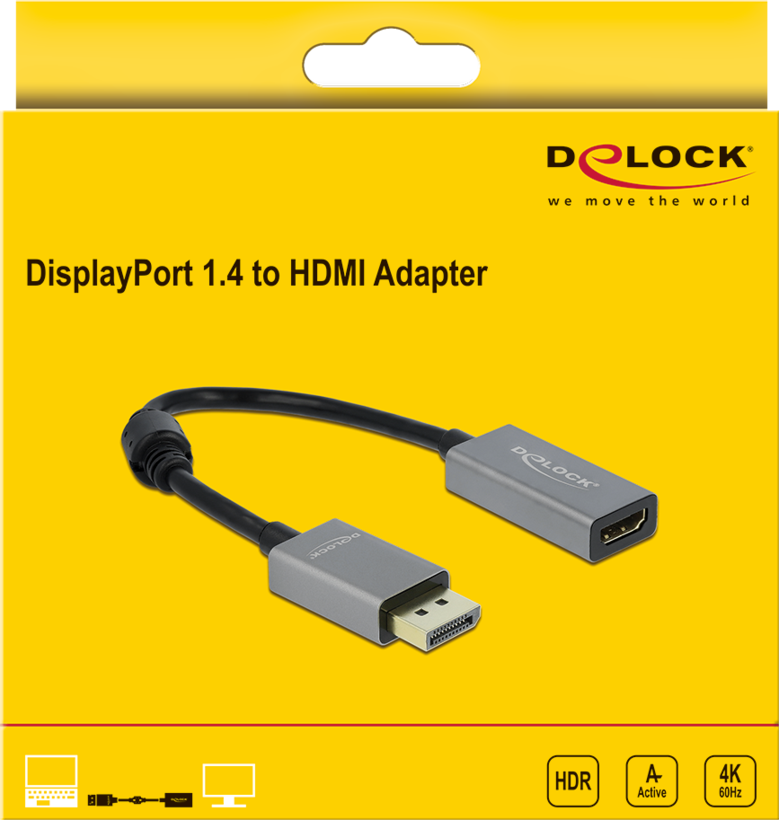 Adaptateur Delock DisplayPort - HDMI