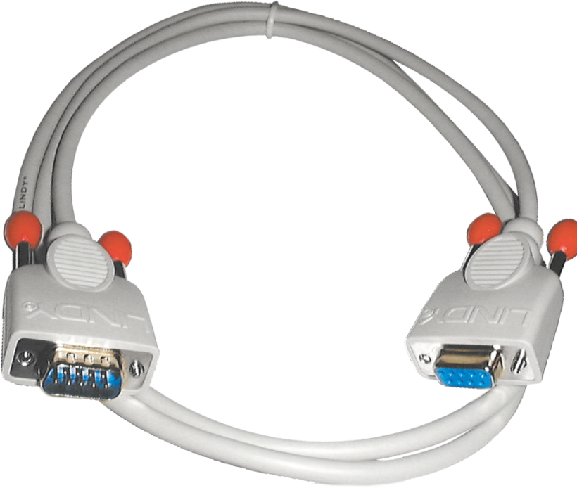 LINDY RS-232 Cable DB9/m-DB9/f 0.5m