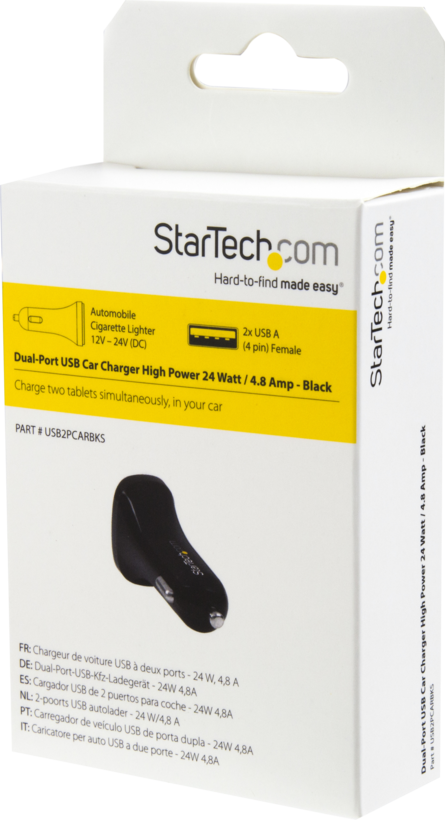 StarTech Dual USB-A Kfz-Ladeadapter