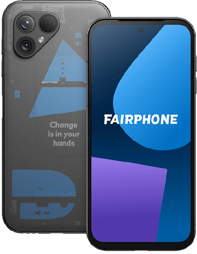 Fairphone 5 256GB Smartphone Transp.