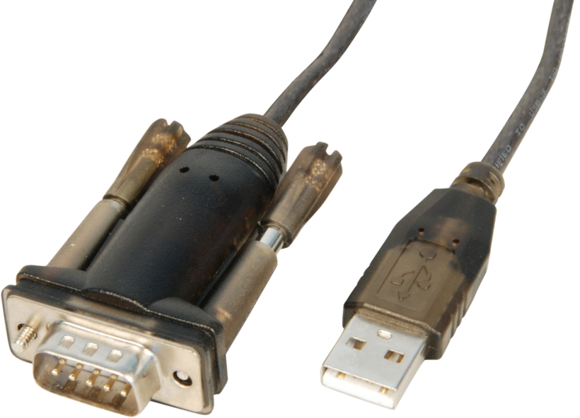 Adapter DB9/m (RS232) - USB-A/m 1.5m