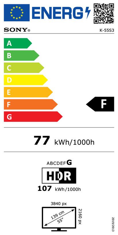 Sony Bravia FWD-55S35 Display