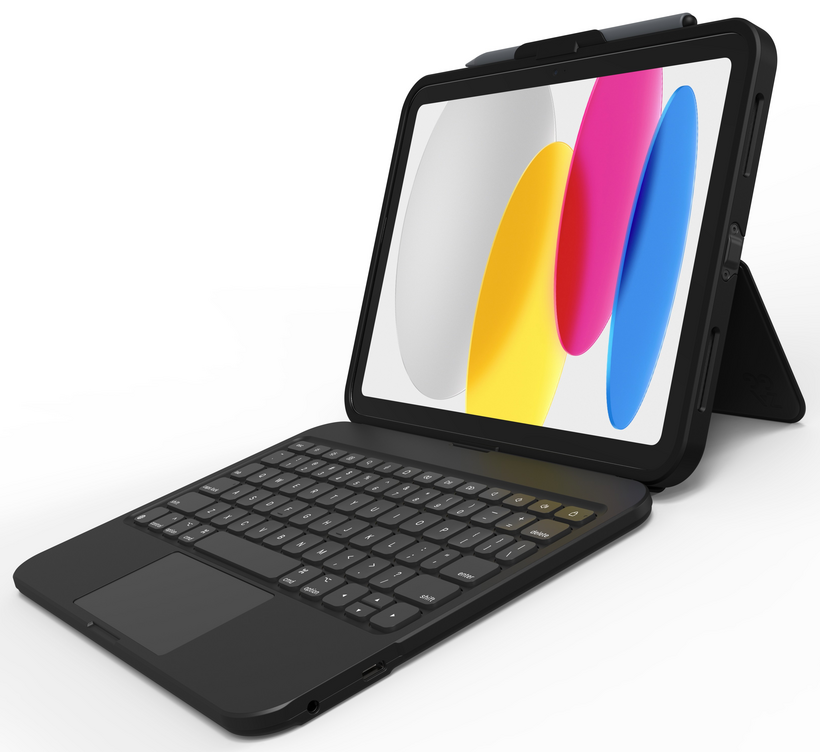 ZAGG Tough Keys iPad 10th Gen Keyb. Case