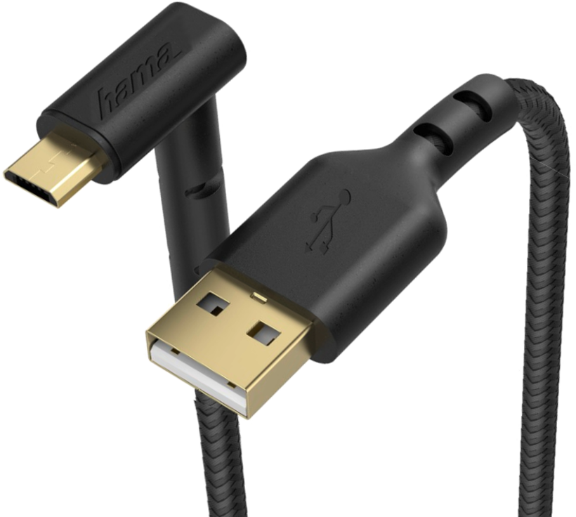 Buy Hama USB Type-A - Micro-B Cable 1.5m (00187215)