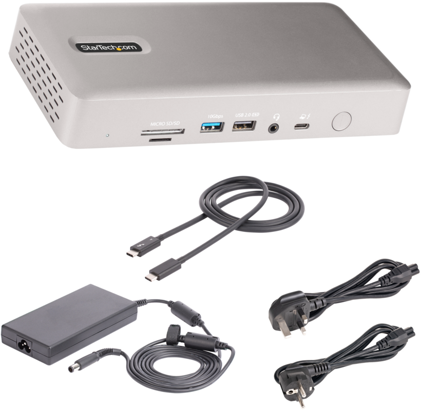 StarTech Thunderbolt4 - 2xDP+2xHDMI Dock