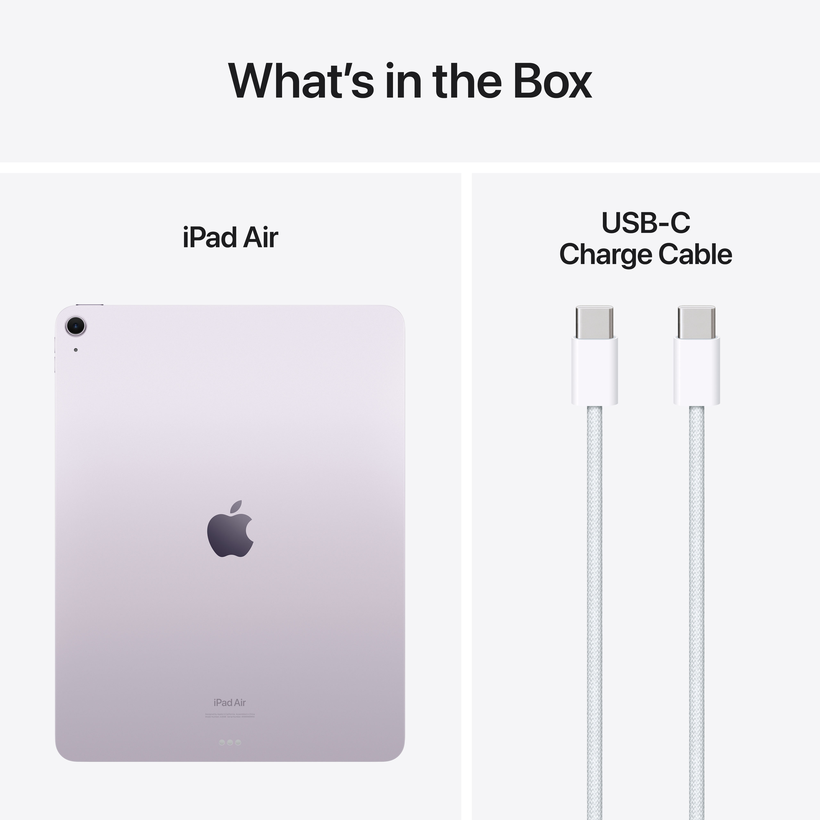 Apple 13" iPad Air M2 1 TB violett