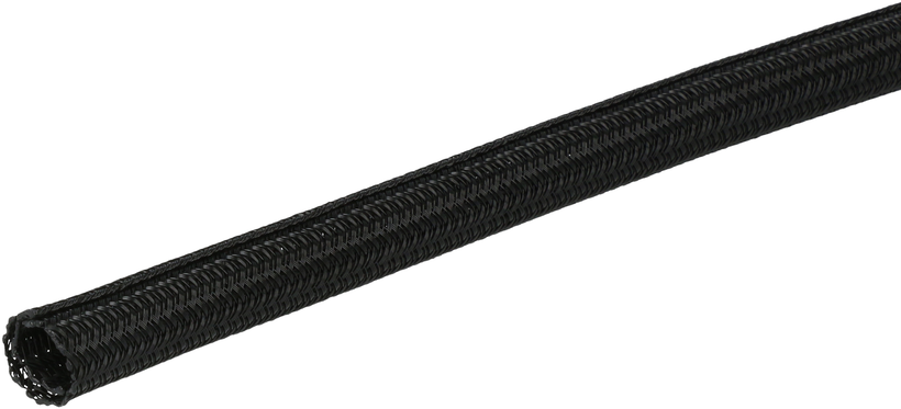 Fabric Tube D=13mm 10m Black