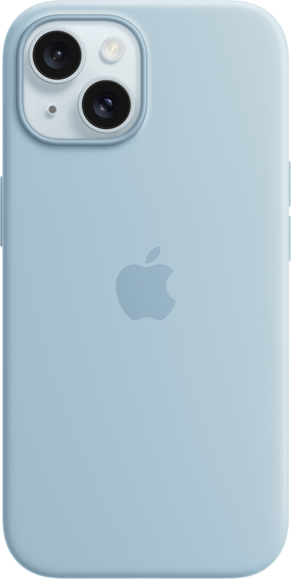 Silikonový obal Apple iPhone 15 modrý