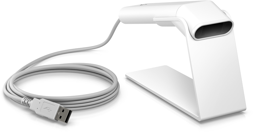 HP Engage One 2D Barcode Scanner White