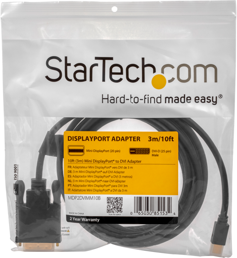 StarTech.com Adaptateur Mini DisplayPort vers DVI ou HDMI