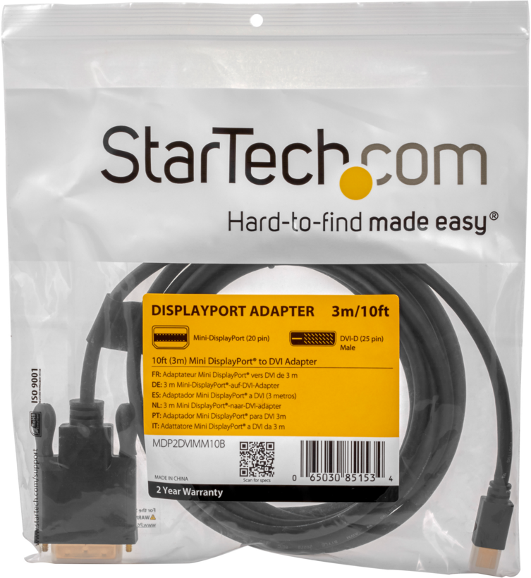 StarTech Mini-DP - DVI-D Kabel 3 m