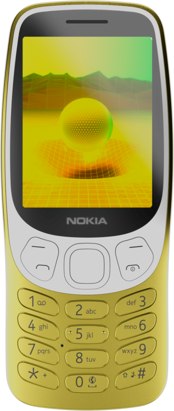 Nokia 3210 DS Mobile Phone Y2K Gold
