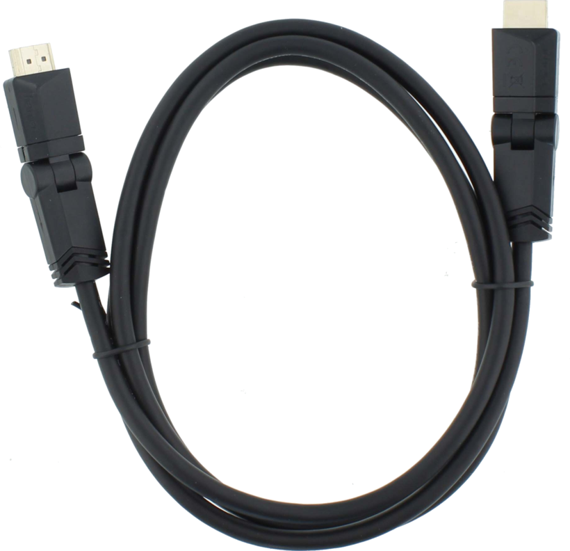 Hama HDMI Cable 90° 1.5m