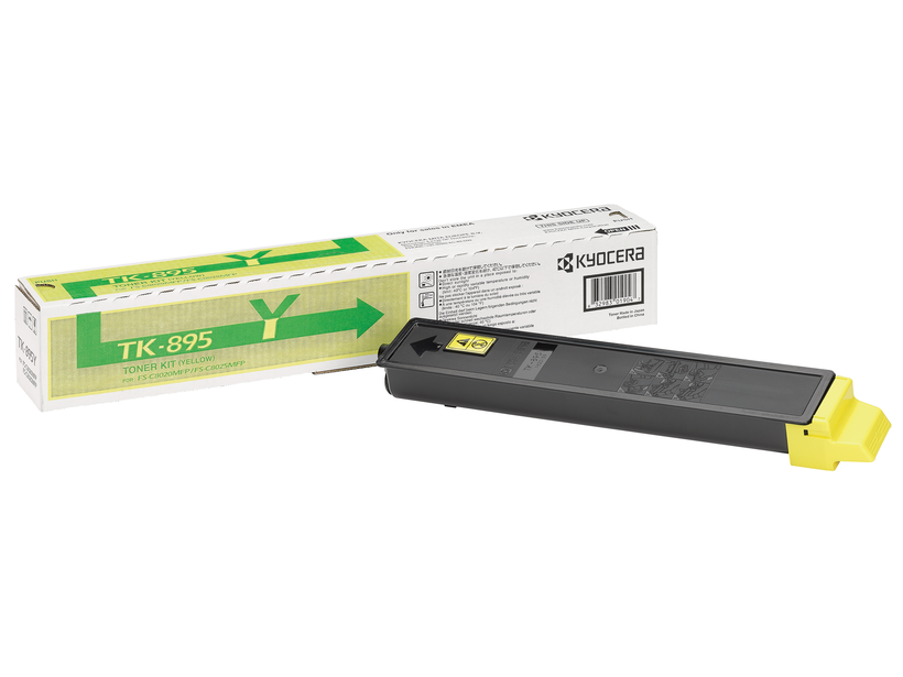 Kyocera TK-895Y Toner Kit Yellow