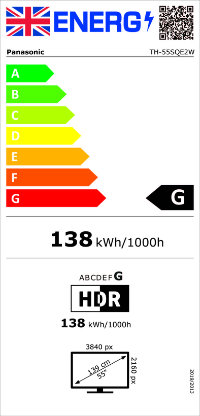 Panasonic TH-55SQE2W Signage Display