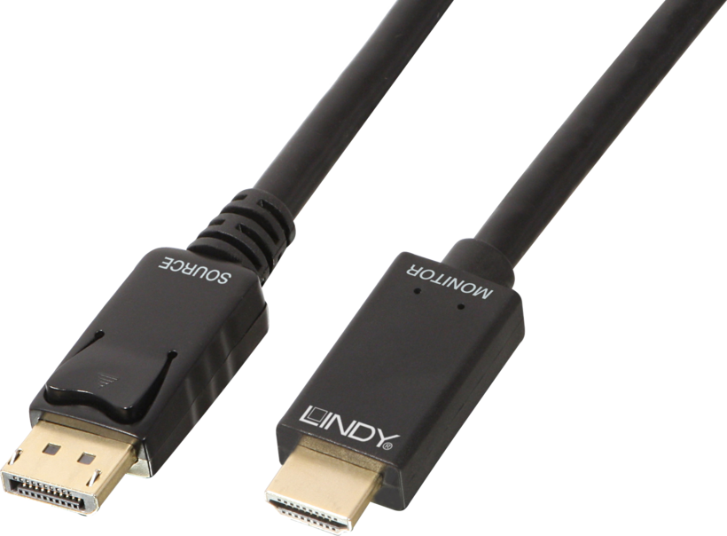 LINDY DisplayPort - HDMI Kabel 0,5 m