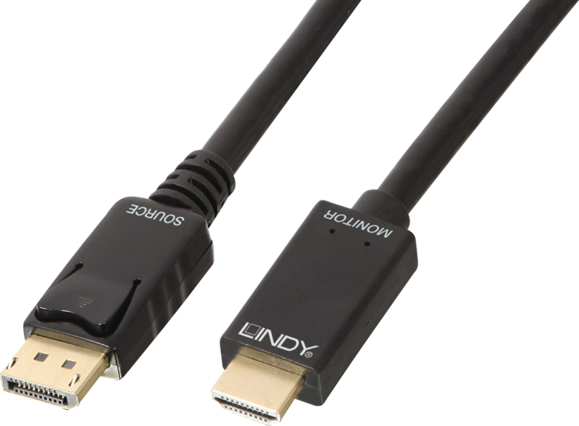 LINDY DisplayPort - HDMI Cable 5m