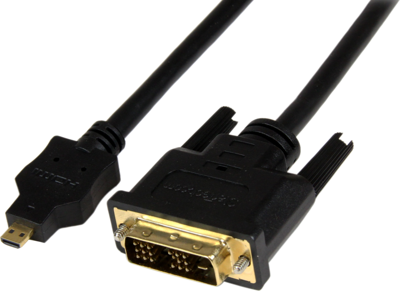 Câble microHDMI D m. - DVI-D m., 1 m