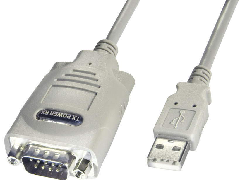 Adaptateur DB9 m. (RS422)-USB A m., 1 m