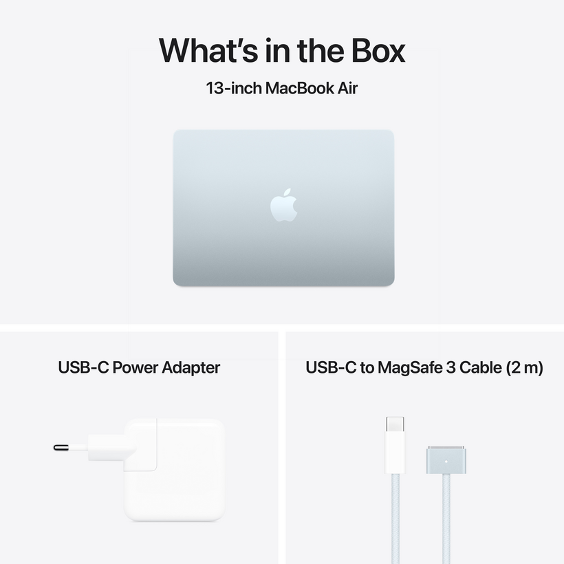 Apple MacBook Air 13 M4 16/256 GB błękit