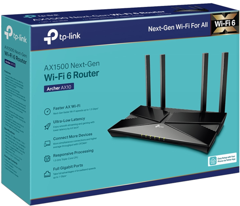 Treple Lan Xxx Video - Buy TP-LINK Archer AX10 WLAN Router (ARCHER AX10)